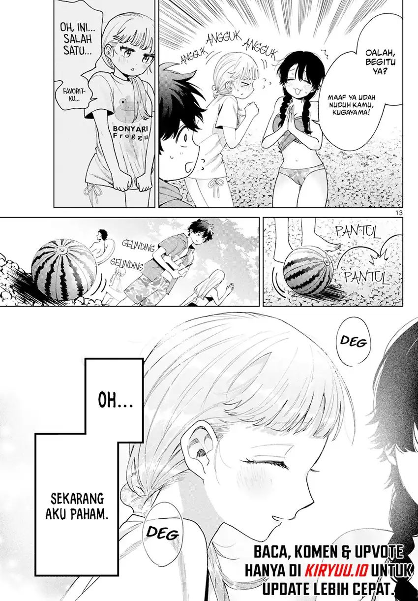 Halaman 14 dari Momose Akira no Hatsukoi Hatan-chuu. Chapter 38