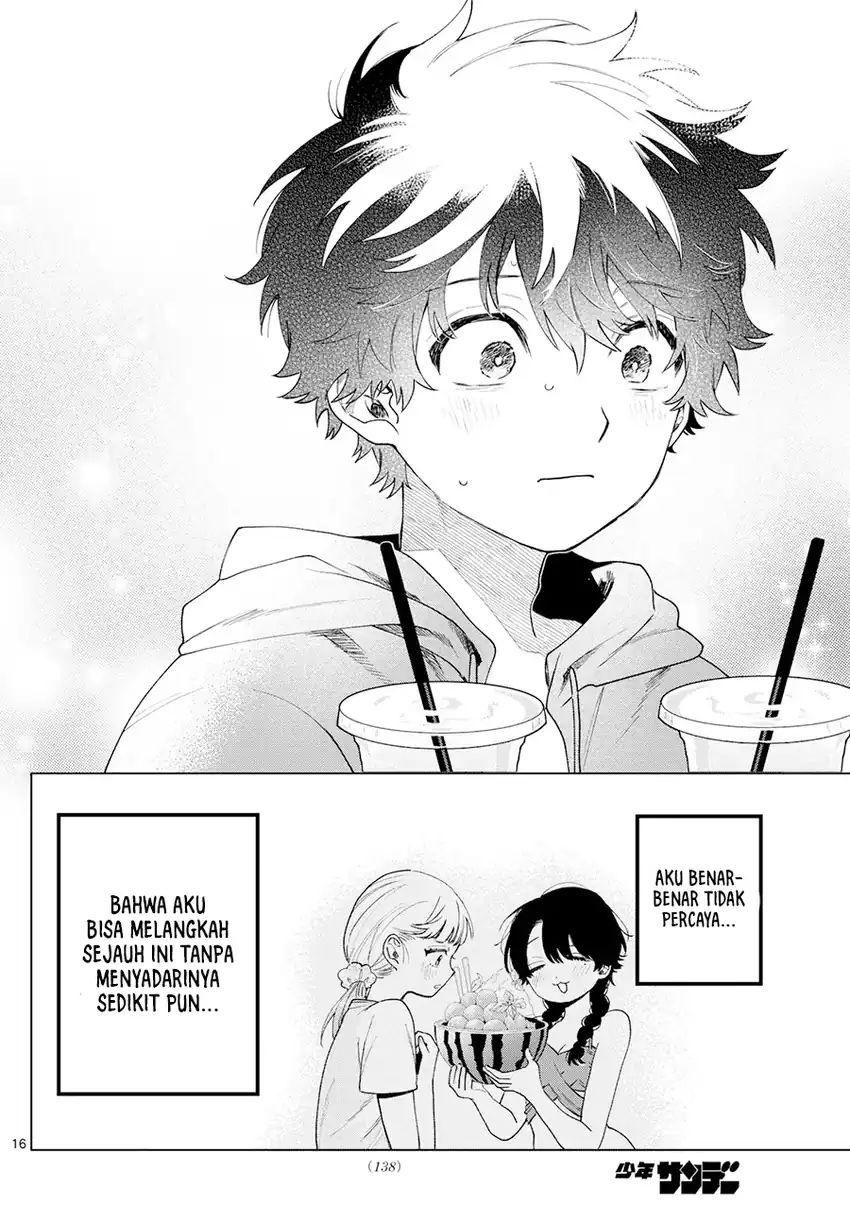 Halaman 17 dari Momose Akira no Hatsukoi Hatan-chuu. Chapter 38