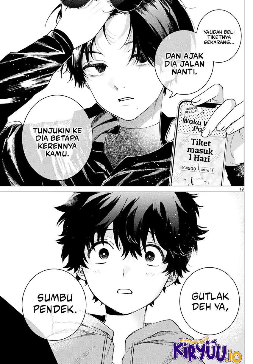Halaman 20 dari Momose Akira no Hatsukoi Hatan-chuu. Chapter 38