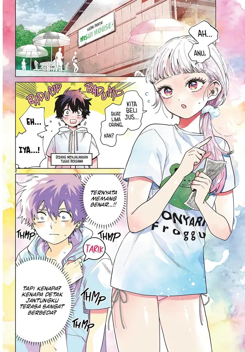 Halaman 3 dari Momose Akira no Hatsukoi Hatan-chuu. Chapter 38