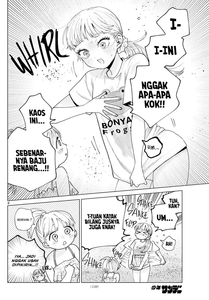 Halaman 9 dari Momose Akira no Hatsukoi Hatan-chuu. Chapter 38
