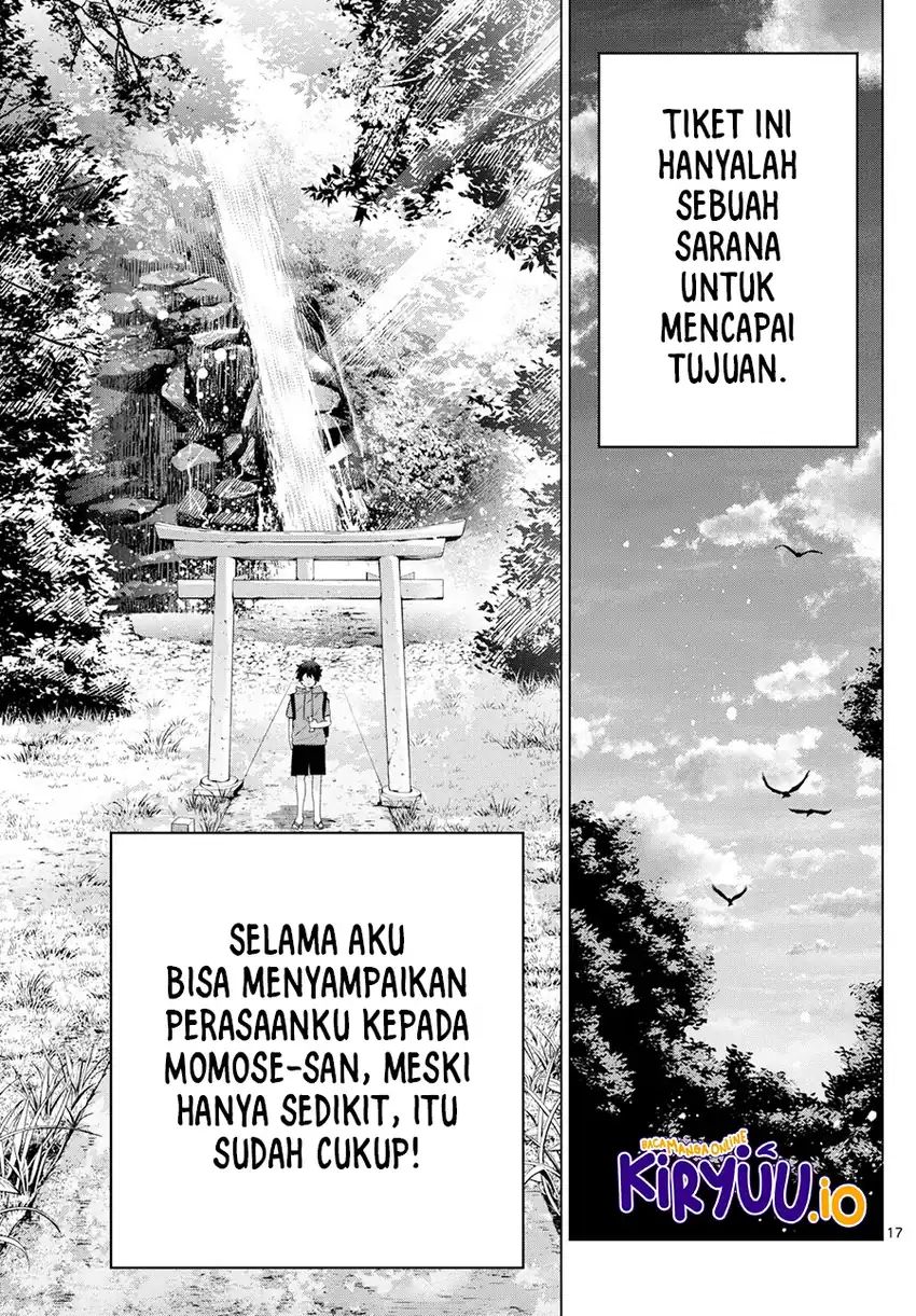 Halaman 17 dari Momose Akira no Hatsukoi Hatan-chuu. Chapter 39