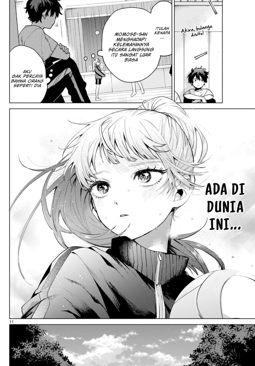 Halaman 11 dari Momose Akira no Hatsukoi Hatan-chuu. Chapter 4