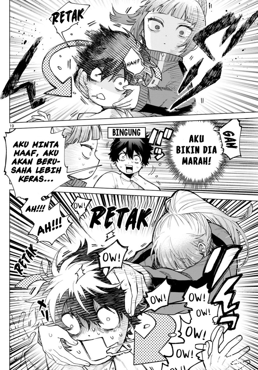 Halaman 19 dari Momose Akira no Hatsukoi Hatan-chuu. Chapter 4