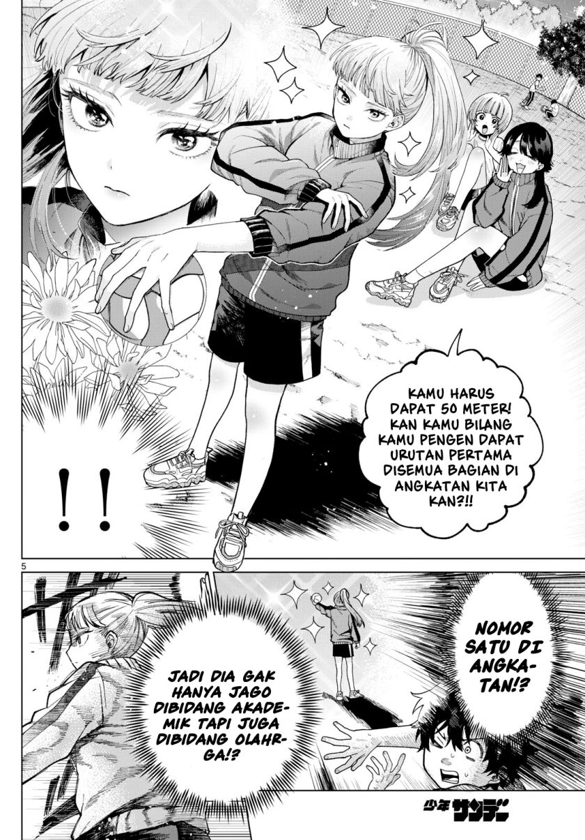 Halaman 5 dari Momose Akira no Hatsukoi Hatan-chuu. Chapter 4