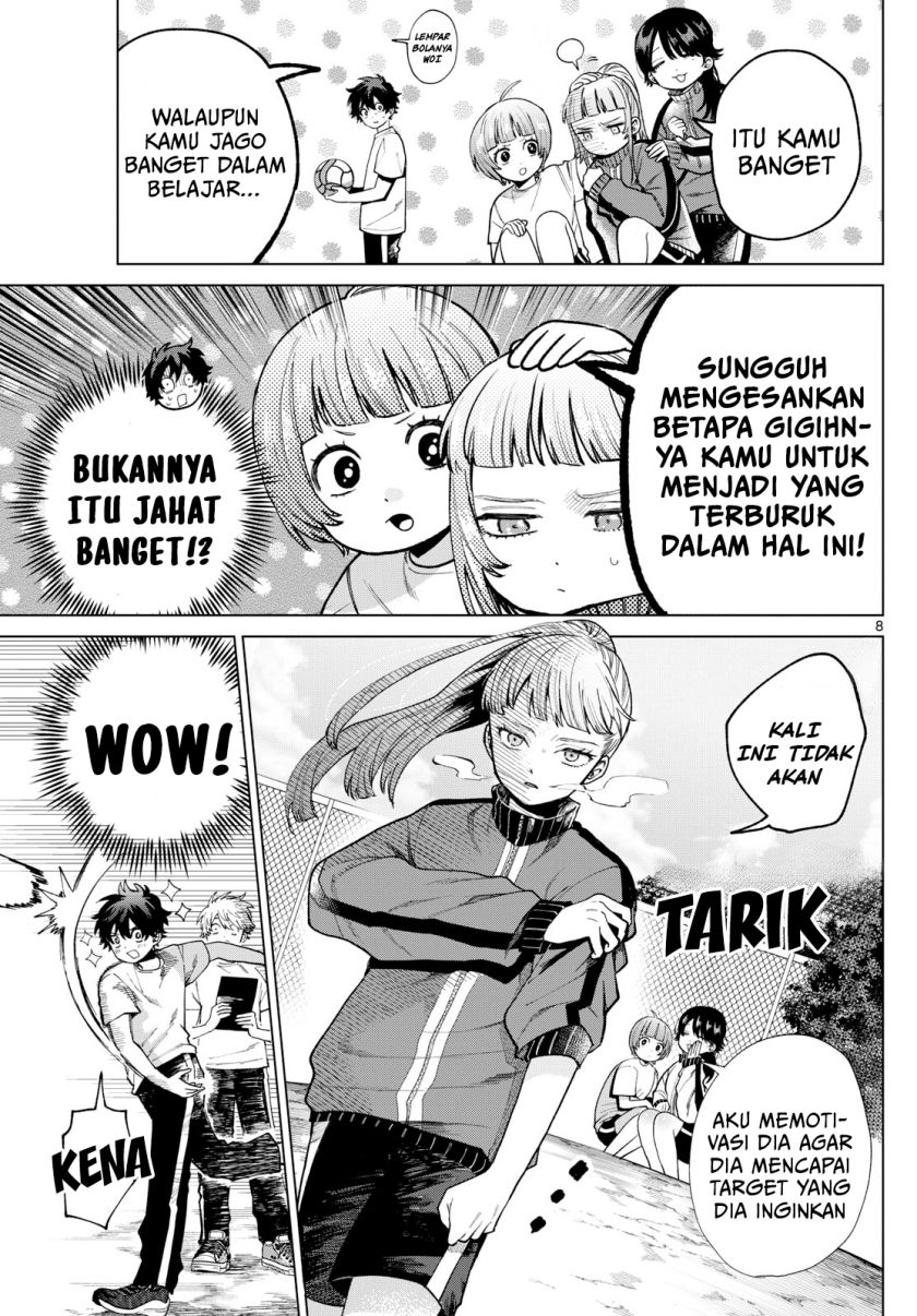 Halaman 8 dari Momose Akira no Hatsukoi Hatan-chuu. Chapter 4