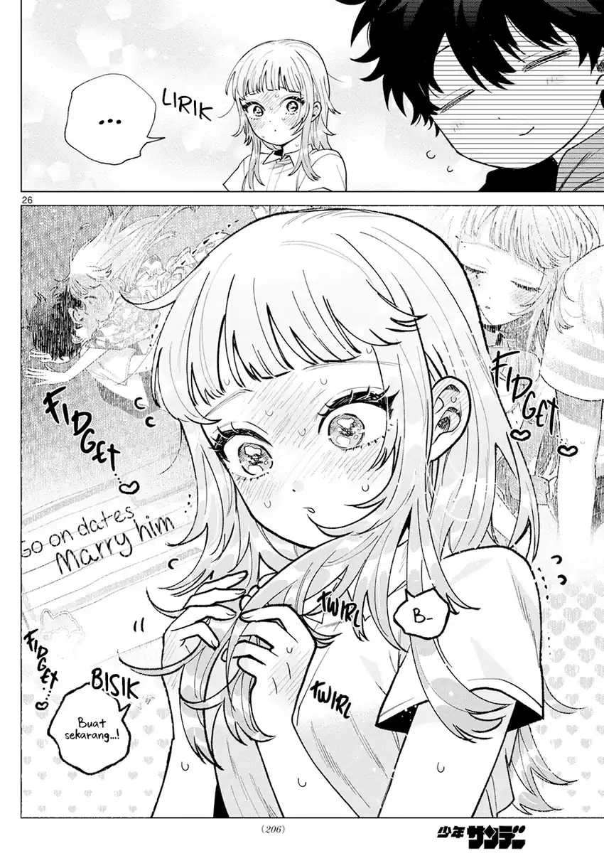 Halaman 27 dari Momose Akira no Hatsukoi Hatan-chuu. Chapter 40