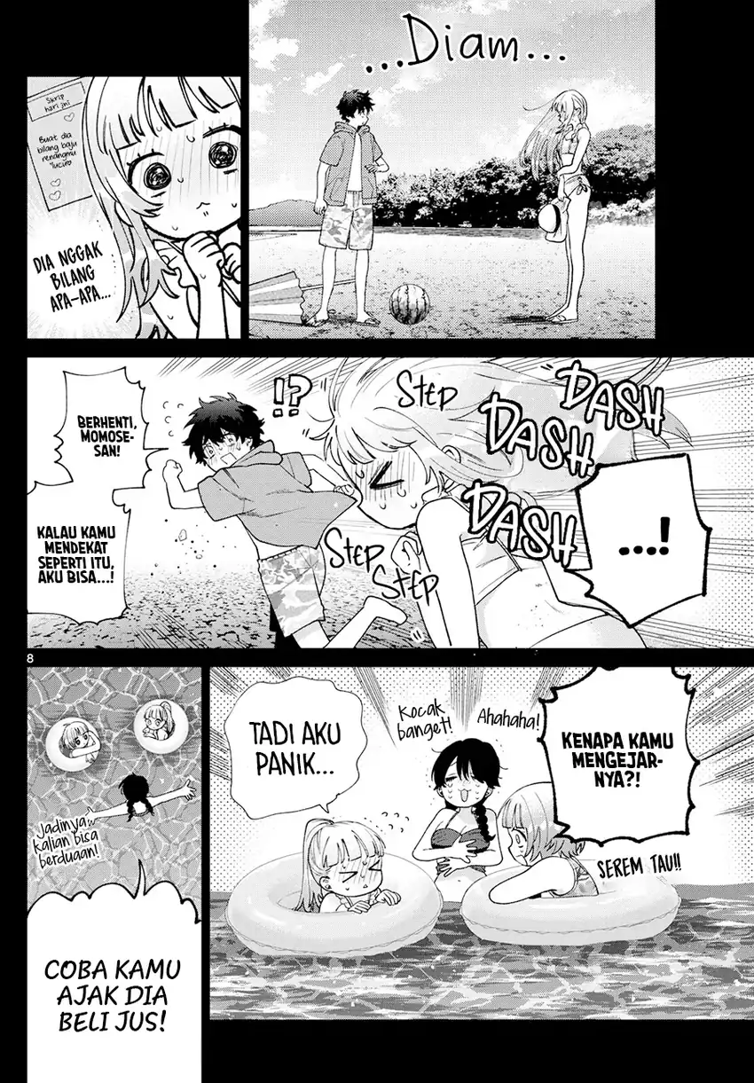 Halaman 9 dari Momose Akira no Hatsukoi Hatan-chuu. Chapter 40
