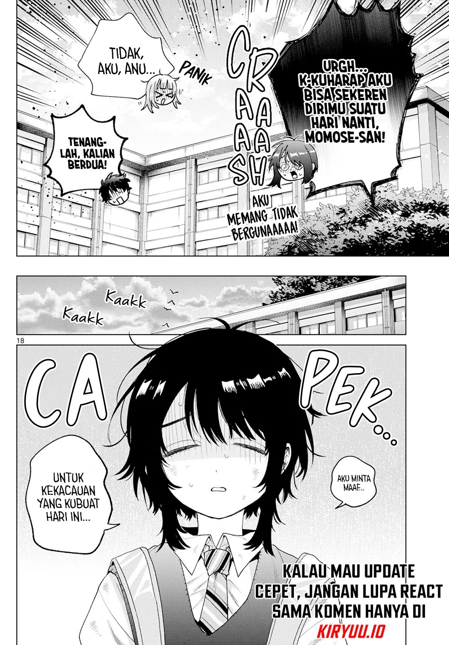 Halaman 19 dari Momose Akira no Hatsukoi Hatan-chuu. Chapter 42