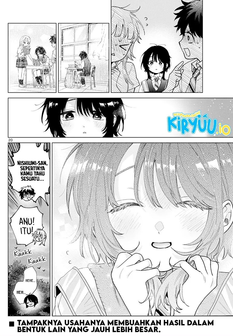 Halaman 21 dari Momose Akira no Hatsukoi Hatan-chuu. Chapter 42