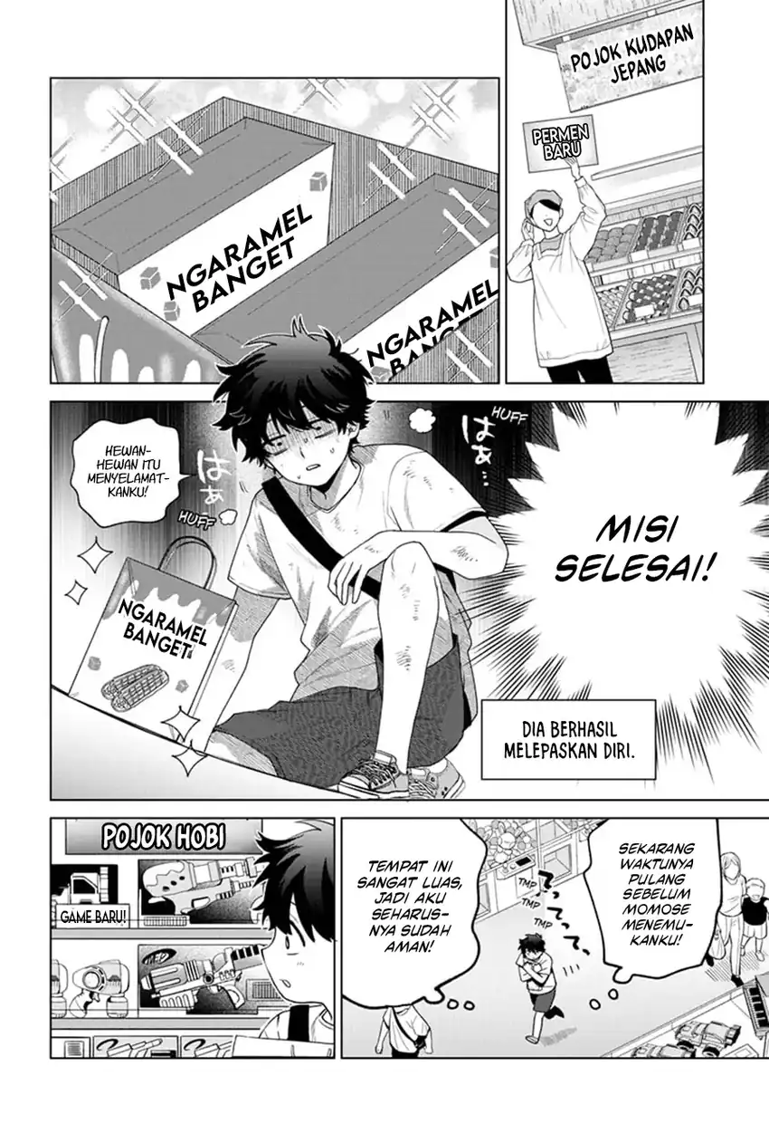 Halaman 15 dari Momose Akira no Hatsukoi Hatan-chuu. Chapter 43