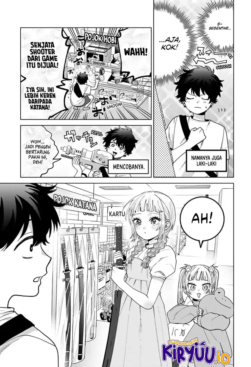 Halaman 16 dari Momose Akira no Hatsukoi Hatan-chuu. Chapter 43