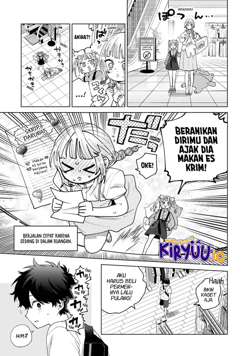 Halaman 8 dari Momose Akira no Hatsukoi Hatan-chuu. Chapter 43