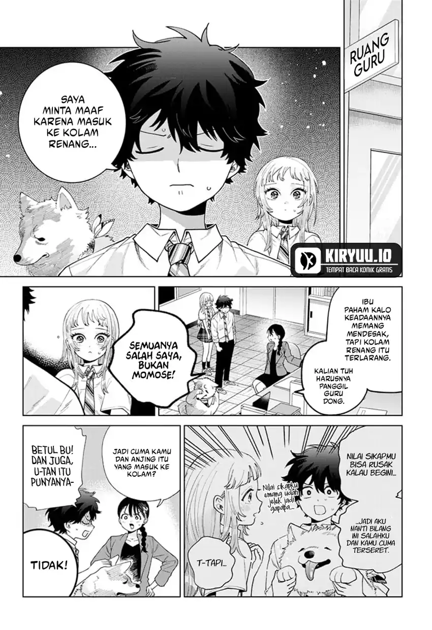 Halaman 16 dari Momose Akira no Hatsukoi Hatan-chuu. Chapter 44