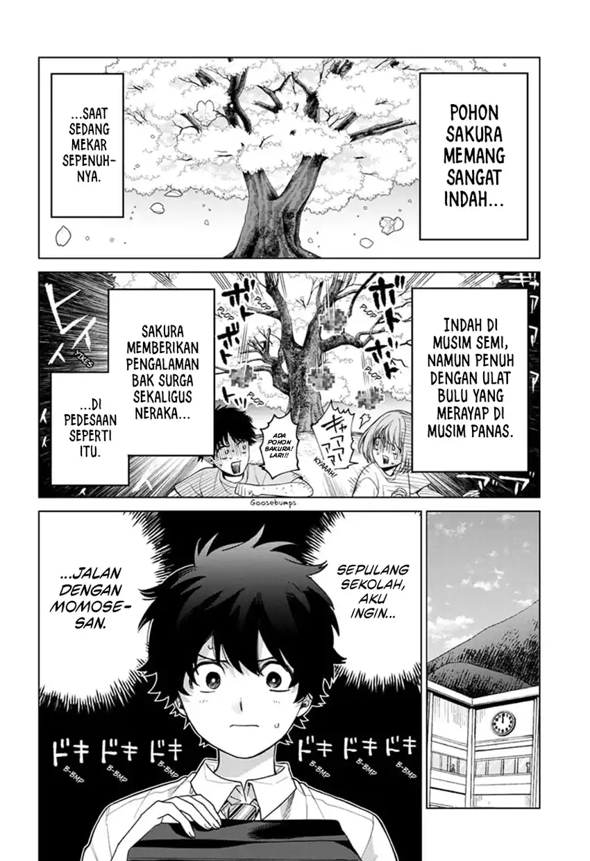 Halaman 3 dari Momose Akira no Hatsukoi Hatan-chuu. Chapter 44