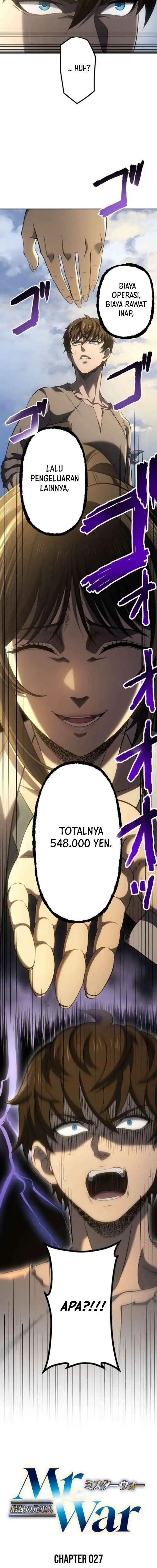Halaman 2 dari Mr.War -Saikyou no Moto Gunjin- Chapter 27