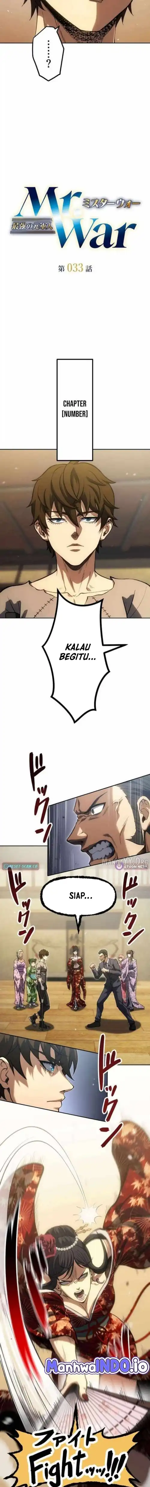 Halaman 2 dari Mr.War -Saikyou no Moto Gunjin- Chapter 33