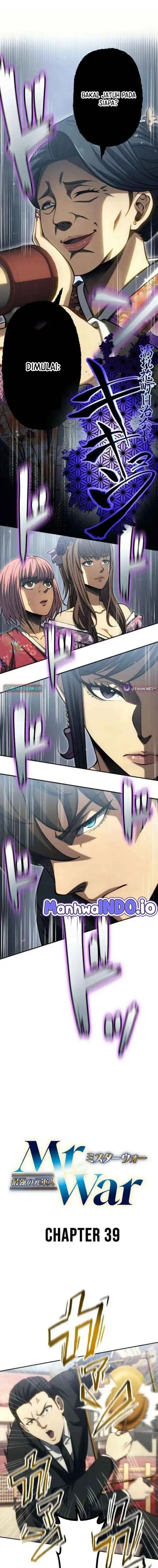 Halaman 2 dari Mr.War -Saikyou no Moto Gunjin- Chapter 39