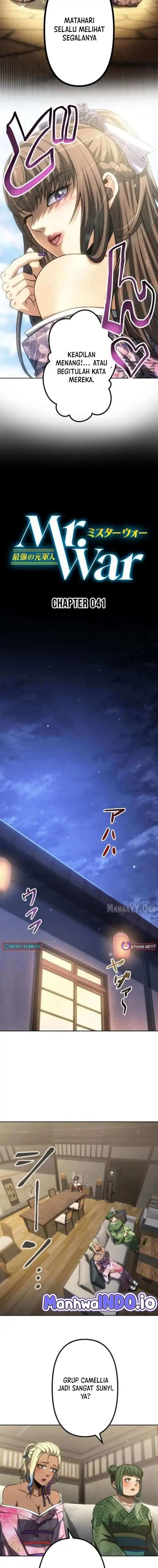 Halaman 2 dari Mr.War -Saikyou no Moto Gunjin- Chapter 41