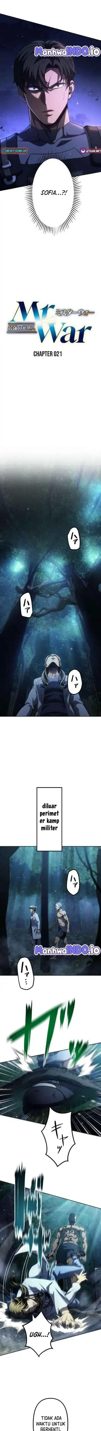Halaman 2 dari Mr.War -Saikyou no Moto Gunjin- Chapter 21