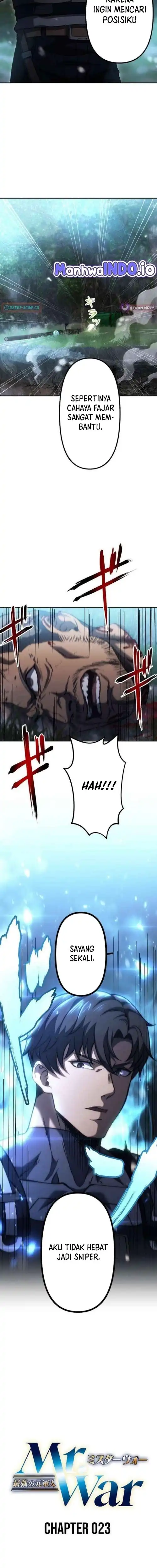 Halaman 2 dari Mr.War -Saikyou no Moto Gunjin- Chapter 23