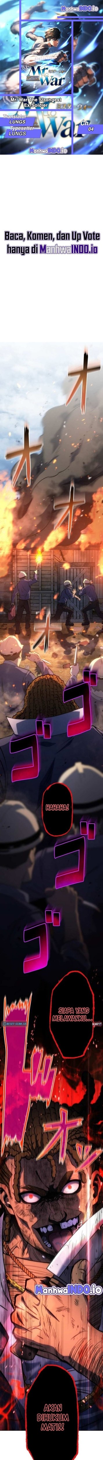 Halaman 2 dari Mr.War -Saikyou no Moto Gunjin- Chapter 4
