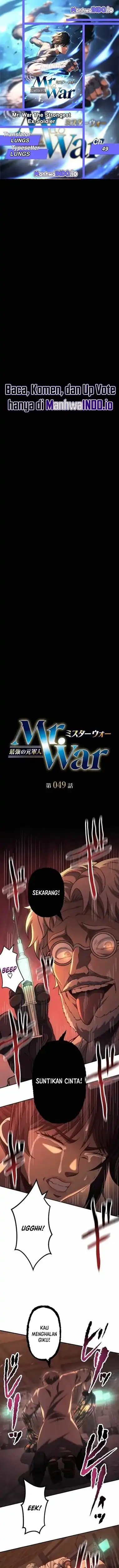 Halaman 1 dari Mr.War -Saikyou no Moto Gunjin- Chapter 49