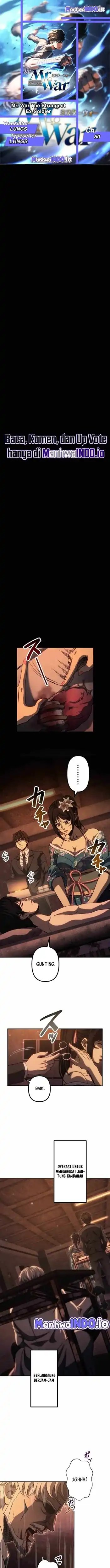 Halaman 1 dari Mr.War -Saikyou no Moto Gunjin- Chapter 50
