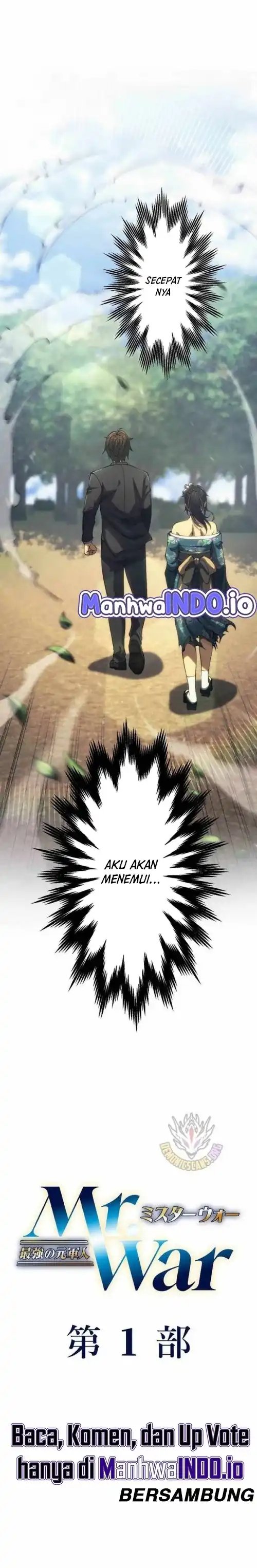 Halaman 18 dari Mr.War -Saikyou no Moto Gunjin- Chapter 50