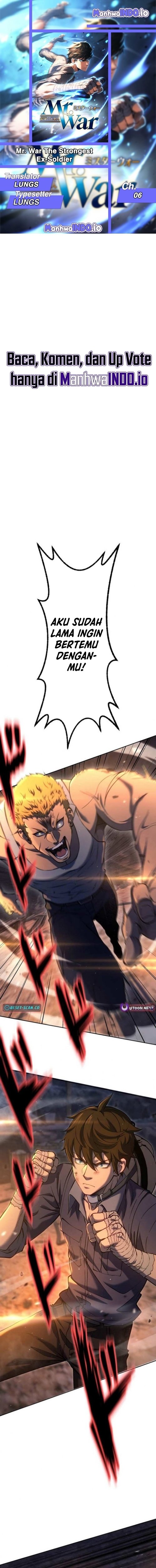 Halaman 2 dari Mr.War -Saikyou no Moto Gunjin- Chapter 6