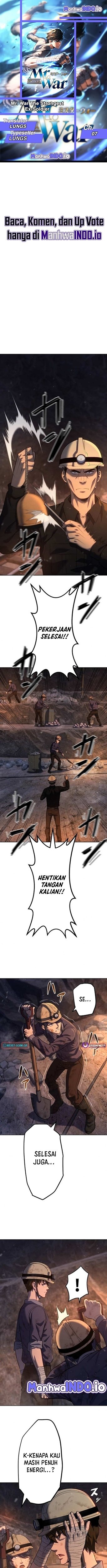 Halaman 2 dari Mr.War -Saikyou no Moto Gunjin- Chapter 7