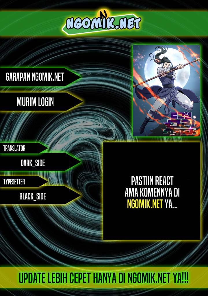 Halaman 1 dari Log-In Murim Chapter 185