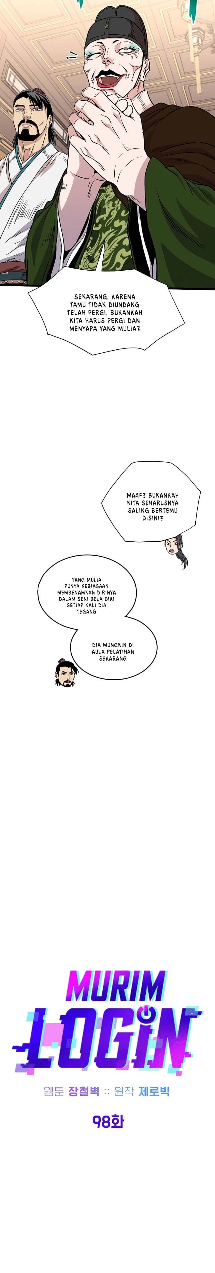Halaman 16 dari Log-In Murim Chapter 98