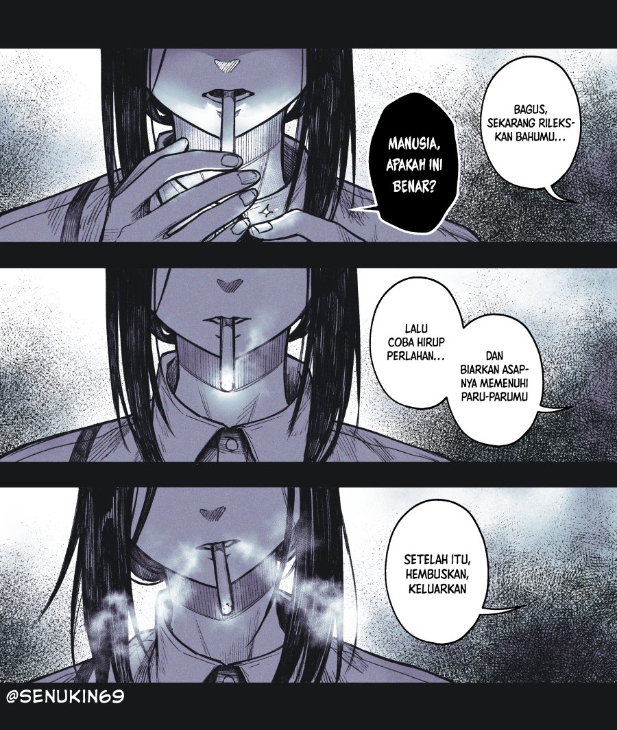 Halaman 3 dari My Co-worker Is an Eldritch X! Chapter 2