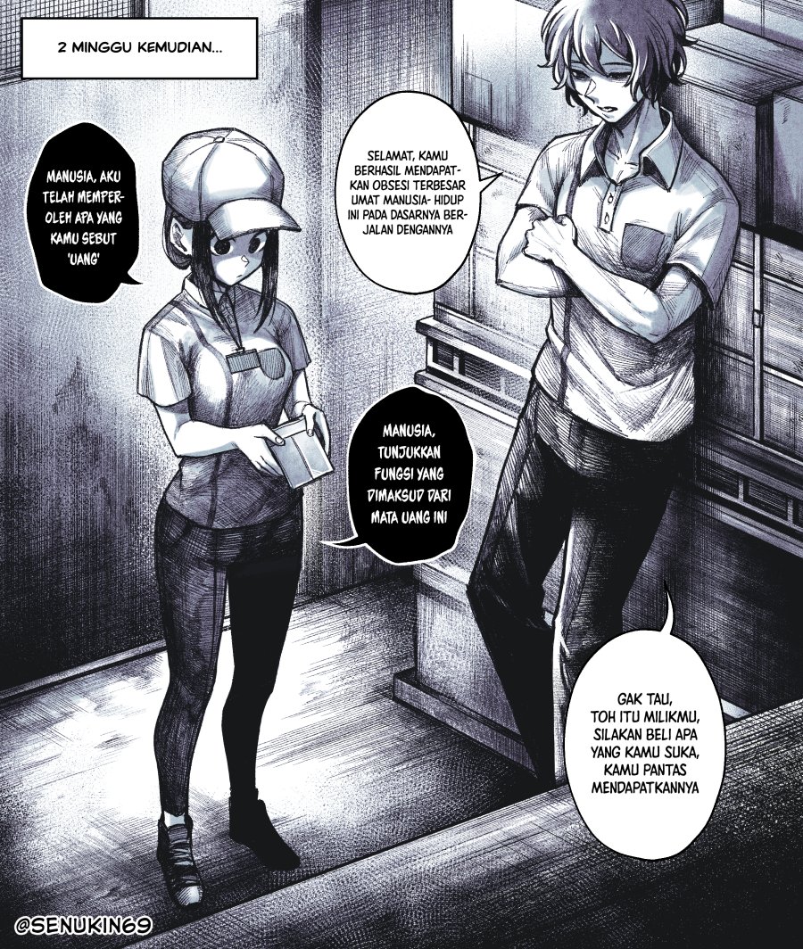 Halaman 5 dari My Co-worker Is an Eldritch X! Chapter 2