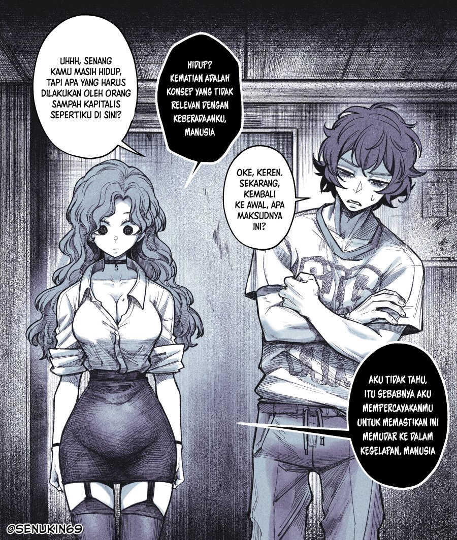 Halaman 1 dari My Co-worker Is an Eldritch X! Chapter 3