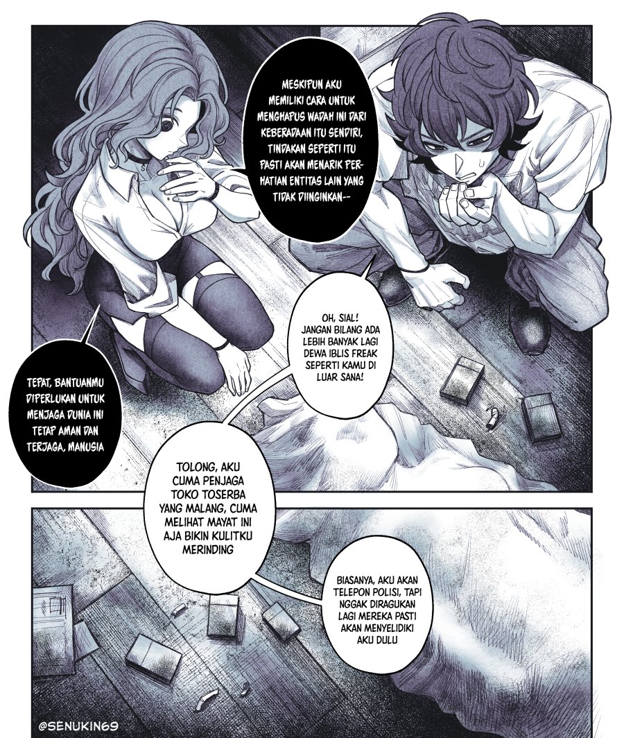 Halaman 5 dari My Co-worker Is an Eldritch X! Chapter 3