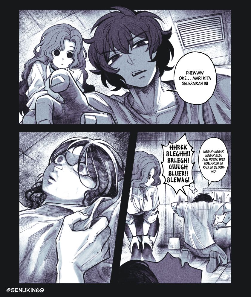 Halaman 4 dari My Co-worker Is an Eldritch X! Chapter 4