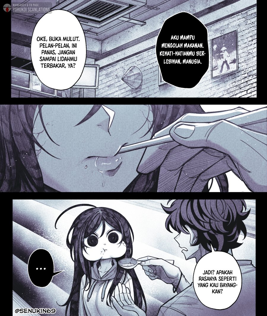 Halaman 2 dari My Co-worker Is an Eldritch X! Chapter 7.2