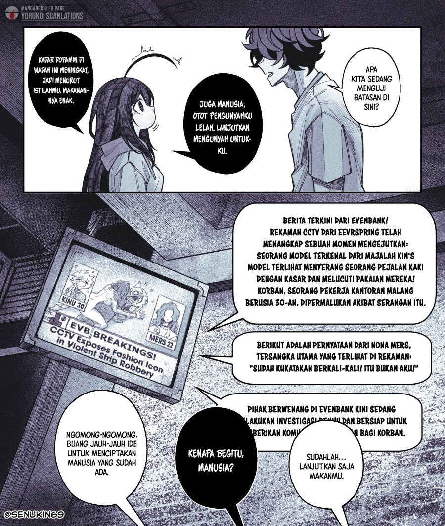 Halaman 3 dari My Co-worker Is an Eldritch X! Chapter 7.2