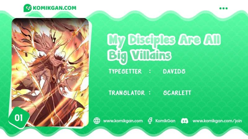 My Disciples Are All Villains Chapter 1 – halaman 1