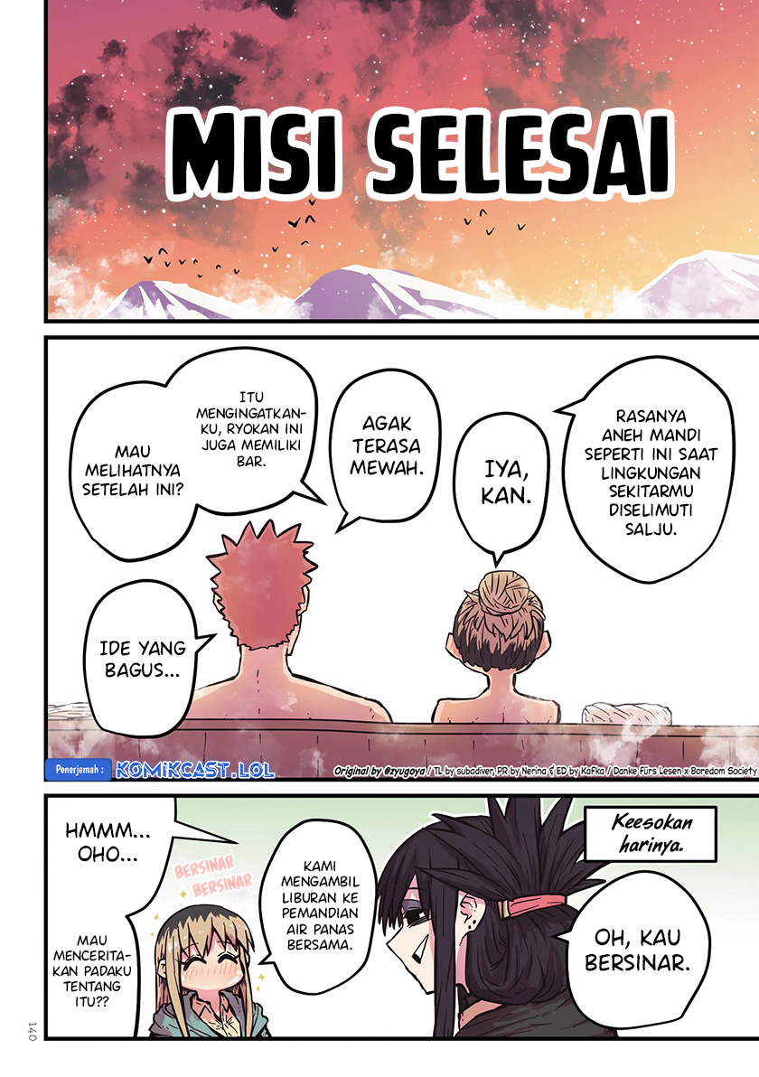 Batsuichide Nakimushina Otonarisan chapter 55.2 halaman 9