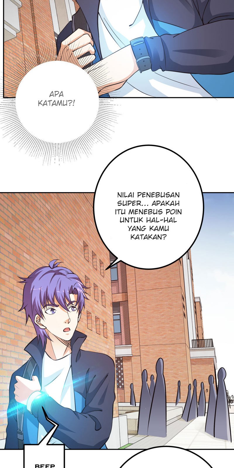 Halaman 8 dari My Godly Watch Chapter 7