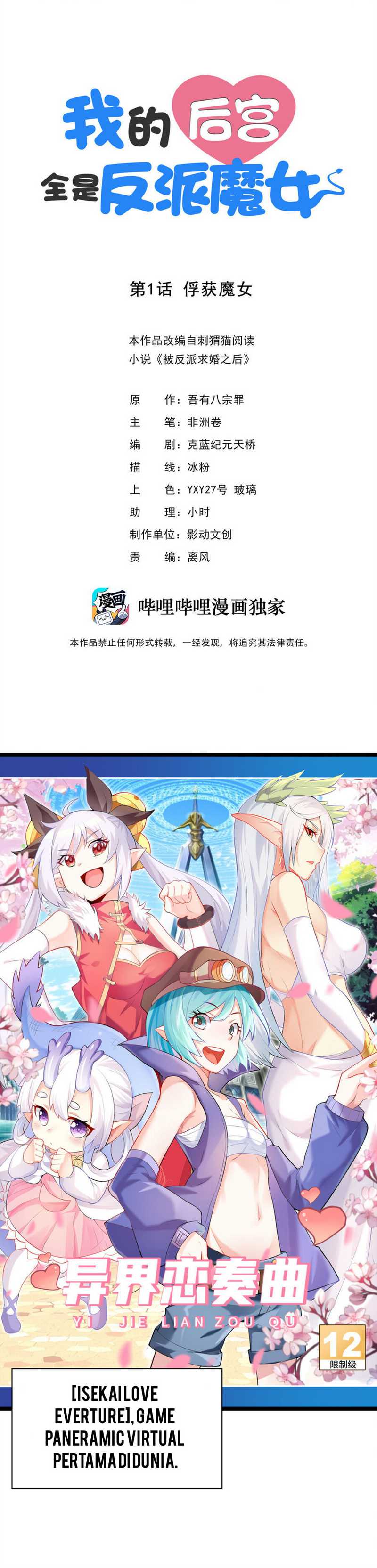 My Harem Consists Entirely of Female Demon Villains Chapter 1 – halaman 2
