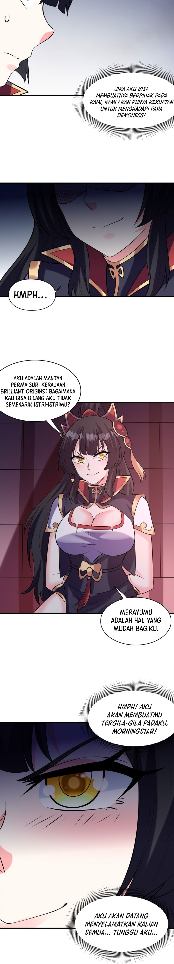 My Harem Is Entirely Female Demon Villains chapter 100 halaman 11