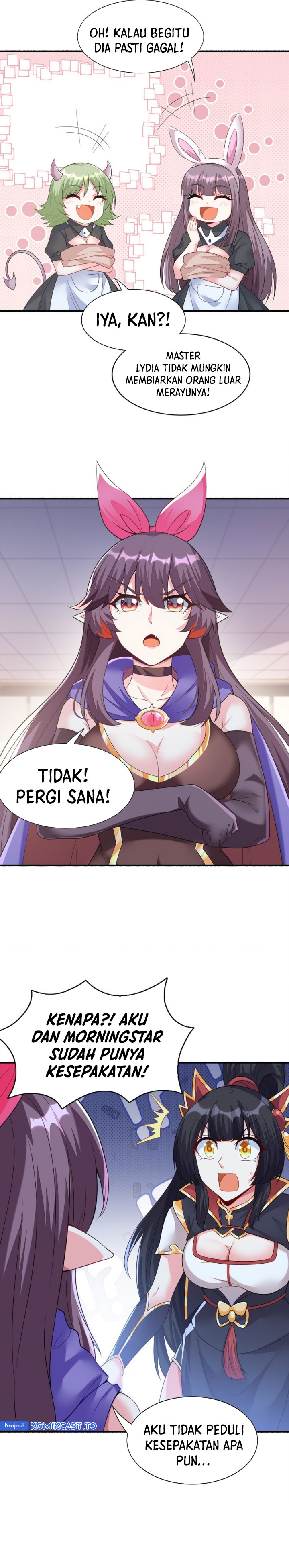 My Harem Is Entirely Female Demon Villains chapter 100 halaman 17