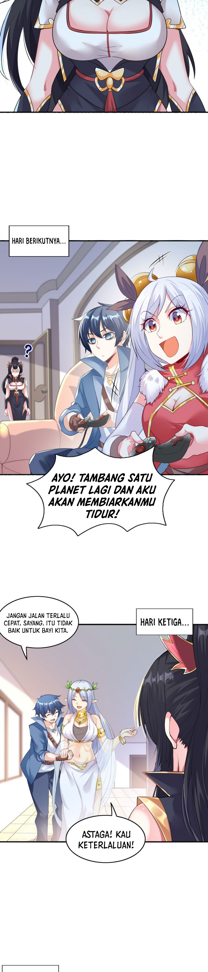 My Harem Is Entirely Female Demon Villains chapter 100 halaman 19