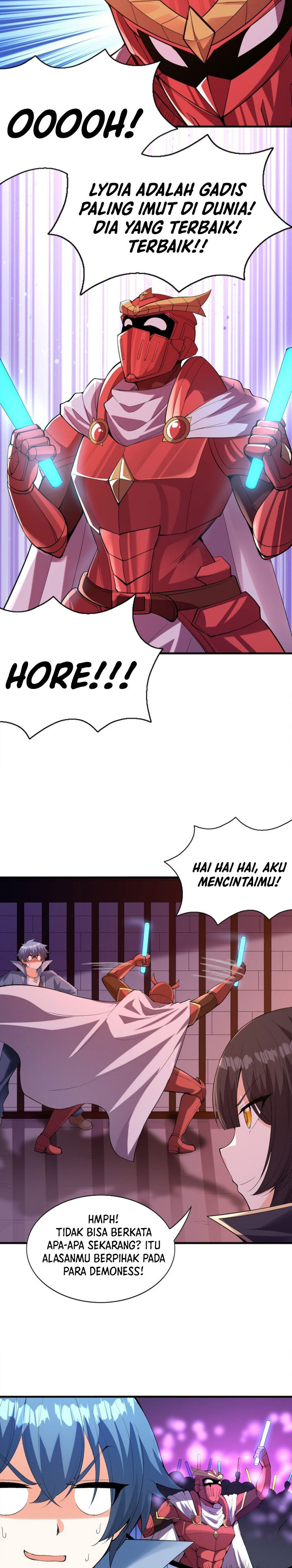 My Harem Is Entirely Female Demon Villains chapter 100 halaman 4