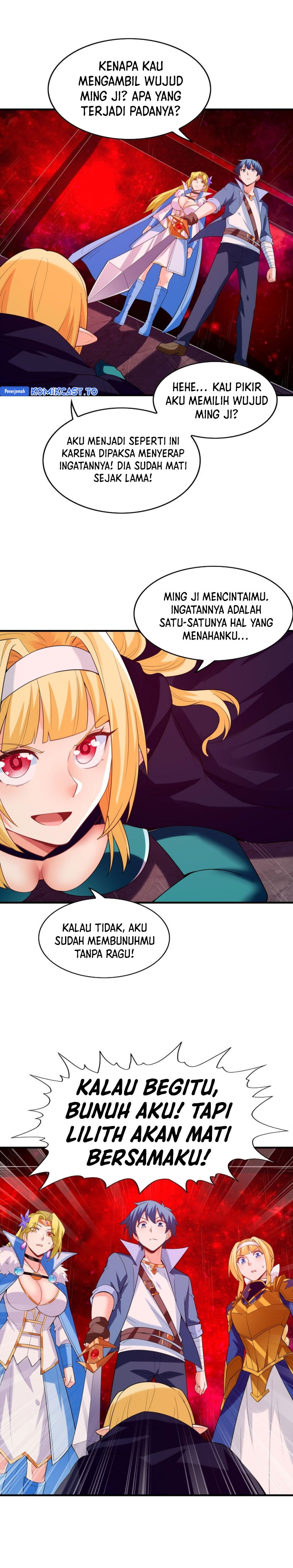 My Harem Is Entirely Female Demon Villains chapter 121 halaman 9