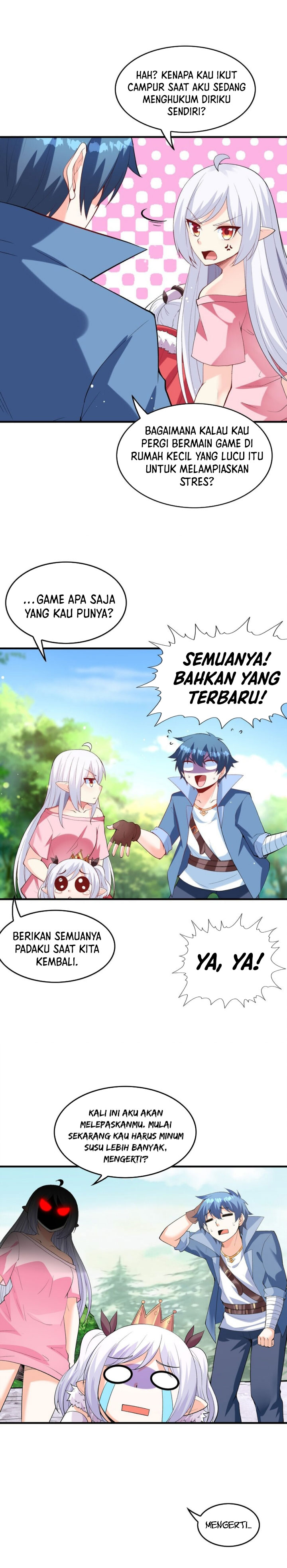 My Harem Is Entirely Female Demon Villains chapter 122 halaman 10